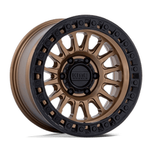 Load image into Gallery viewer, IMS 17X8.5 5X4.25 60.1 +18 M-BRNZ G-BLK