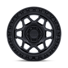 Load image into Gallery viewer, TORX 17X8.5 6X120 66.9 +25 M-BLK GBLK-LP