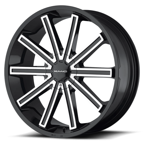 KM681 20X8.5 5X115/120 G-BLK/MCH +15MM