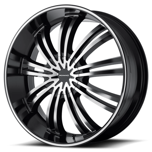 KM682 20X8.5 6X135/5.5 G-BLK MACH 35MM