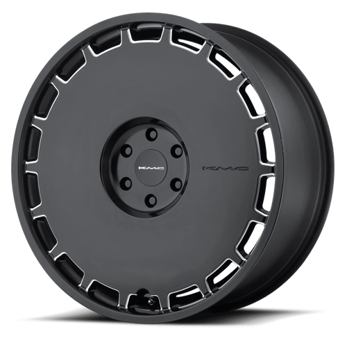 KM689 22X9 BLNK S-BLK MILL 38MM(108-155)