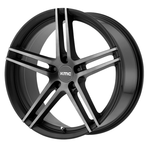 KM703 18X9.5 5X120 S-BLK TITAN FACE 45MM