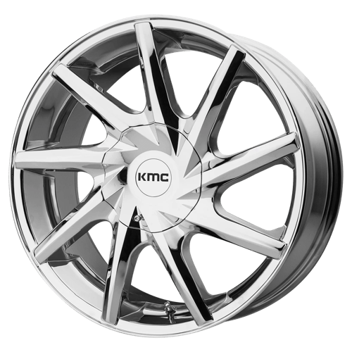 KM705 22X9 BLANK CHROME 30MM (108-140)