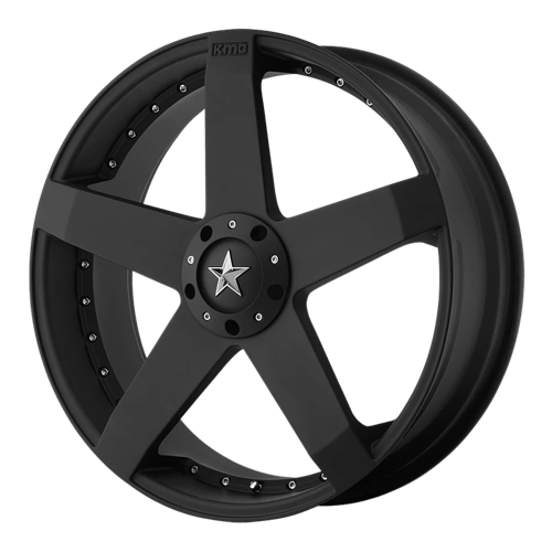 KM775 22X8.5 BLANK M-BLK 42MM (98-121)