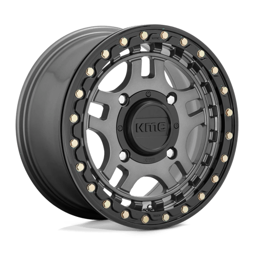 RECON UTV BL 14X7 4X156 G-MTL BLK-RG +38