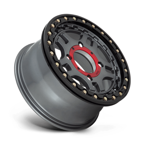 RECON UTV BL 15X7 4X156 G-MTL BLK-RG +38