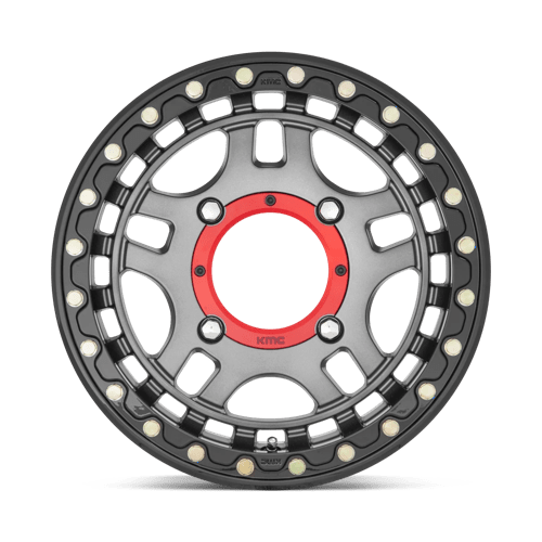 RECON UTV BL 14X7 4X137 G-MTL BLK-RG +38