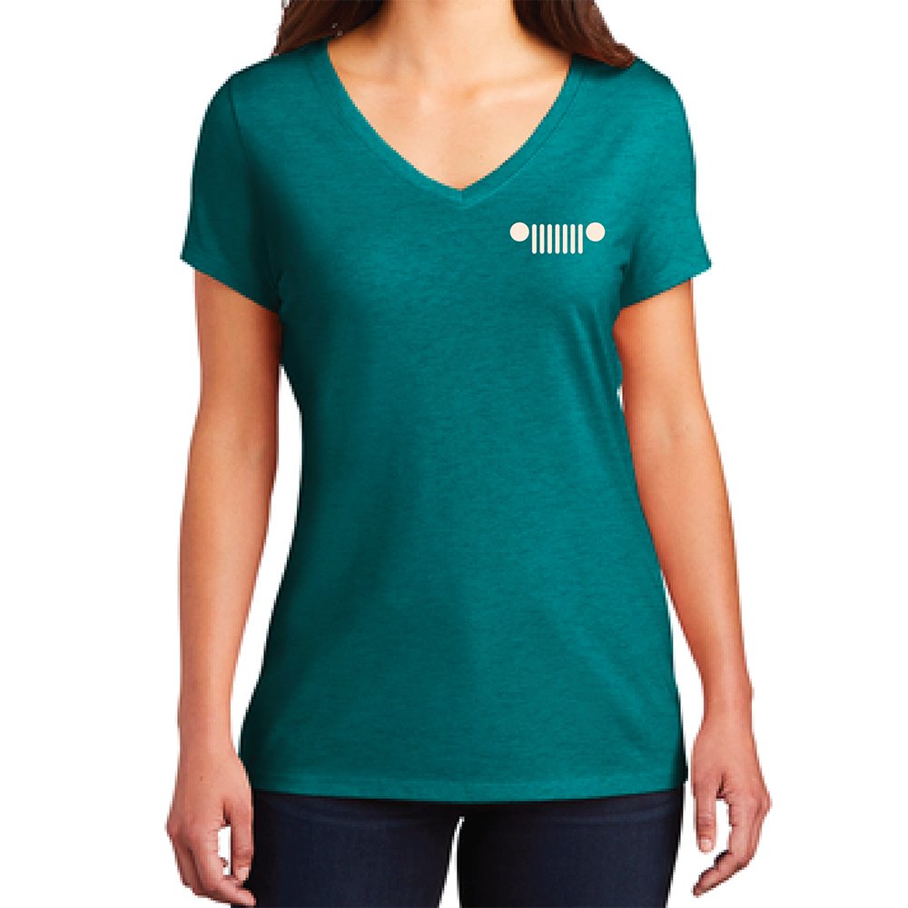 Ladies V-Neck - Jeep® Live Love Explore
