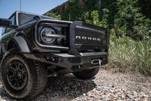 Load image into Gallery viewer, Freedom Front Bumper Extreme For 2021-2025 Ford Bronco Raptor Only Winch Mount Sensor Cutouts With Camera Harness Texture Black Powdercoat Bodyguard Bumpers