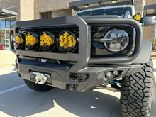 Load image into Gallery viewer, Freedom Front Bumper Extreme For 2021-2025 Ford Bronco Raptor Only Winch Mount Sensor Cutouts With Camera Harness Texture Black Powdercoat Bodyguard Bumpers