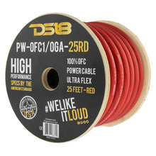 Load image into Gallery viewer, 1/0-GA 100% OFC Ground, Power Cable, 25 Feet