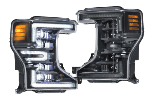 XB LED HEADS SUPER DUTY 20 22 WHITE SET