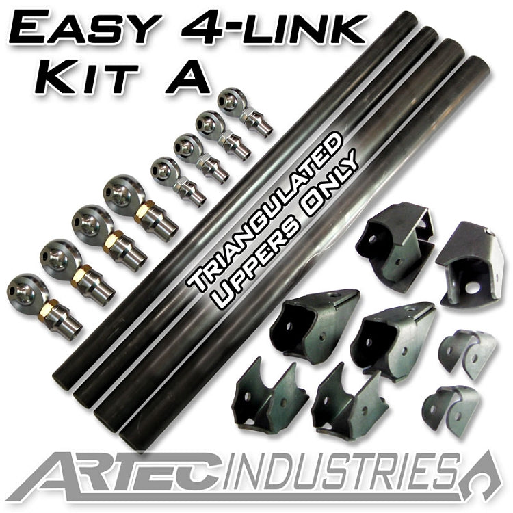 Artec Industries Four Link Kits Easy 4 Link Kit A Tube All 1.25 Inch Rod Ends Artec Industries - LK0002