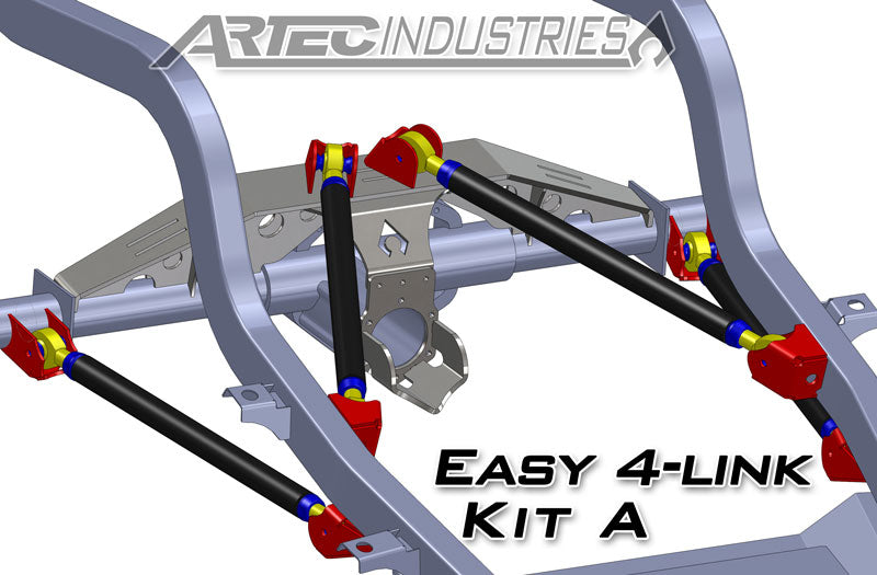 Artec Industries Four Link Kits Easy 4 Link Kit A No Tube All 1.25 Inch Rod Ends Artec Industries - LK0004
