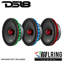 Load image into Gallery viewer, DS18 Speaker Rings Vision 10 Inch RGB LED Ring for Speaker and Subwoofers DS18 - LRING10