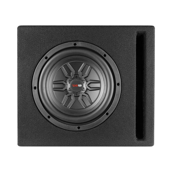 DS18 LSE-110A Bass Package 1 X SLC-MD10 In a Ported Box with S-1500.1/RD Amplifier and 4-GA Amp Kit 500 Watts-Clearance