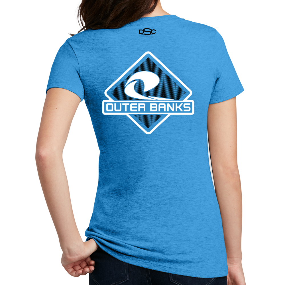 Ladies V-Neck - Ford Bronco Outer Banks
