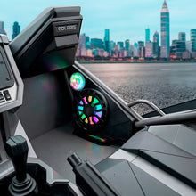 Load image into Gallery viewer, Polaris Slingshot Front Kick Panel Speaker Pods – Empty Enclosure for 8" Speakers and 3.8" Tweeters | 2020 - Current