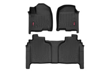 Load image into Gallery viewer, Heavy Duty Floor Mats Front/Rear-19-20 Silverado/Sierra Crew Cab Rough Country