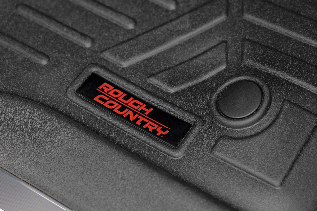 Floor Mats Front and Rear Bucket Set 21-Up Chevy/GMC Tahoe/Yukon Rough Country