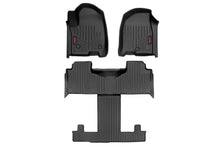 Load image into Gallery viewer, Rough Country Floor Mats/Liners Floor Mats Front and Rear Bucket Set 21-22 Chevy/GMC Tahoe/Yukon Rough Country - M-21712