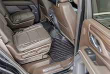 Load image into Gallery viewer, Floor Mats Front and Rear Bucket Set 21-Up Chevy/GMC Tahoe/Yukon Rough Country