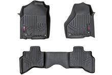 Load image into Gallery viewer, Heavy Duty Floor Mats Front/Rear-12-18 Dodge RAM 1500 Quad Cab Full Console Rough Country