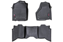 Load image into Gallery viewer, Heavy Duty Floor Mats Front/Rear-12-18 Dodge RAM Crew/Mega Cab Full Console Rough Country