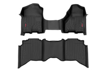 Load image into Gallery viewer, Heavy Duty Floor Mats Front/Rear-12-18 Dodge RAM 1500 Crew/Mega Cab Half Console Rough Country