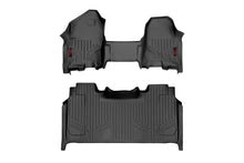 Load image into Gallery viewer, Heavy Duty Floor Mats Front/Rear-19-20 RAM 1500 Crew Cab Half Console w/Rear Under Seat Storage Rough Country