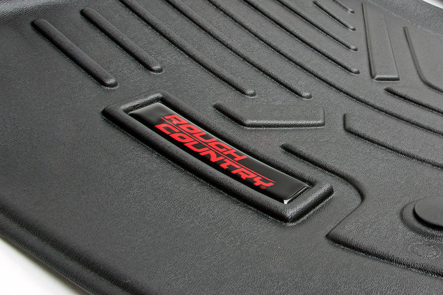Heavy Duty Floor Mats Front 1pc-15Up Ford F-150 Rough Country