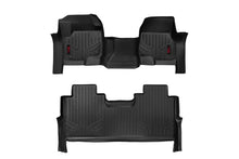 Load image into Gallery viewer, Heavy Duty Floor Mats Front/Rear-17-20 Ford Super Duty Crew Cab Bench Seats Rough Country