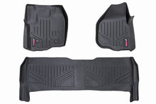 Load image into Gallery viewer, Heavy Duty Floor Mats Front/Rear-12-16 Ford Super Duty Crew Cab Raised Pedal Rough Country