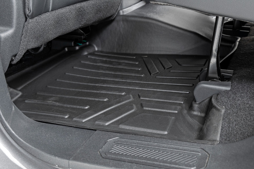 Floor Mats Front and Rear Bucket Set 21-Up Ford Bronco 4-Door Rough Country