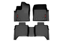 Load image into Gallery viewer, Floor Mats Front Row  and Rear Row CrewMax Toyota Tundra 2WD/4WD (22-23) Rough Country