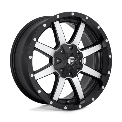 Fuel Off-Road Wheel D537 20X9 8X180 MT-BLK-MACH 01MM - D53720901850