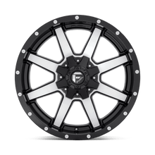 Load image into Gallery viewer, Fuel Off-Road Wheel D537 20X9 8X180 MT-BLK-MACH 01MM - D53720901850