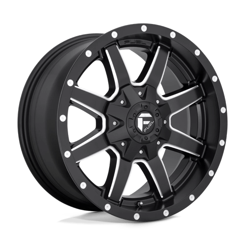 Fuel Off-Road Wheel D538 24X10 BLANK MT-BLK-MIL 1MM (0-0) - D53824000055D