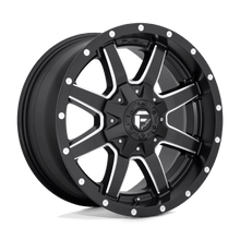 Load image into Gallery viewer, Fuel Off-Road Wheel D538 22X9.5 8X170 MT-BLK-MIL 25MM - D53822951762