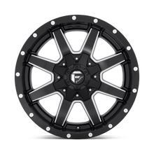 Load image into Gallery viewer, Fuel Off-Road Wheel D538 20X10 8X6.5 MT-BLK-MIL -12MM - D53820008250