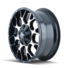 Load image into Gallery viewer, Mayhem WHEELS MAYHEM WARRIOR 8015 GLOSS BLACK MACHINED 20X9 8-170 18MM 125.2MM - 8015-2970B18 - Mayhem