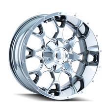 Load image into Gallery viewer, Mayhem WHEELS MAYHEM WARRIOR 8015 CHROME 20X10 8-180 -25MM 124.1MM - 8015-2178C - Mayhem