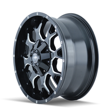 Load image into Gallery viewer, Mayhem WHEELS MAYHEM WARRIOR 8015 GLOSS BLACK MILLED 20X9 5-127/5-139.7 0MM 87MM - 8015-2952M - Mayhem