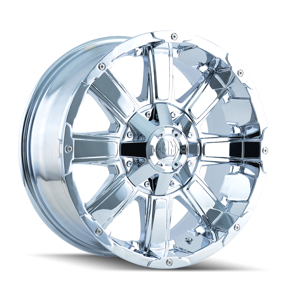 Mayhem WHEELS MAYHEM CHAOS 8030 CHROME 18X9 6-135/6-139.7 18MM 106MM - 8030-8937C18 - Mayhem