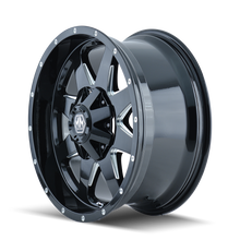 Load image into Gallery viewer, Mayhem WHEELS MAYHEM TANK 8040 GLOSS BLACK MILLED 18X9 5-114.3/5-127 10MM 87MM - 8040-8956B - Mayhem