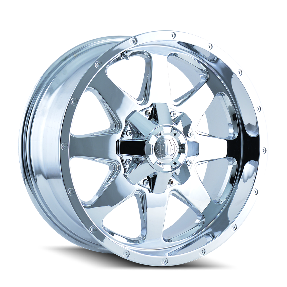 Mayhem WHEELS MAYHEM TANK 8040 CHROME 17X9 6-135/6-139.7 18MM 106MM - 8040-7937C18 - Mayhem