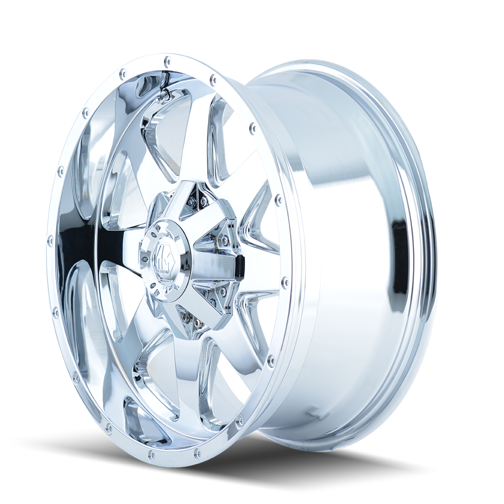 Mayhem WHEELS MAYHEM TANK 8040 CHROME 20X9 8-165.1/8-170 18MM 130.8MM - 8040-2976C18 - Mayhem