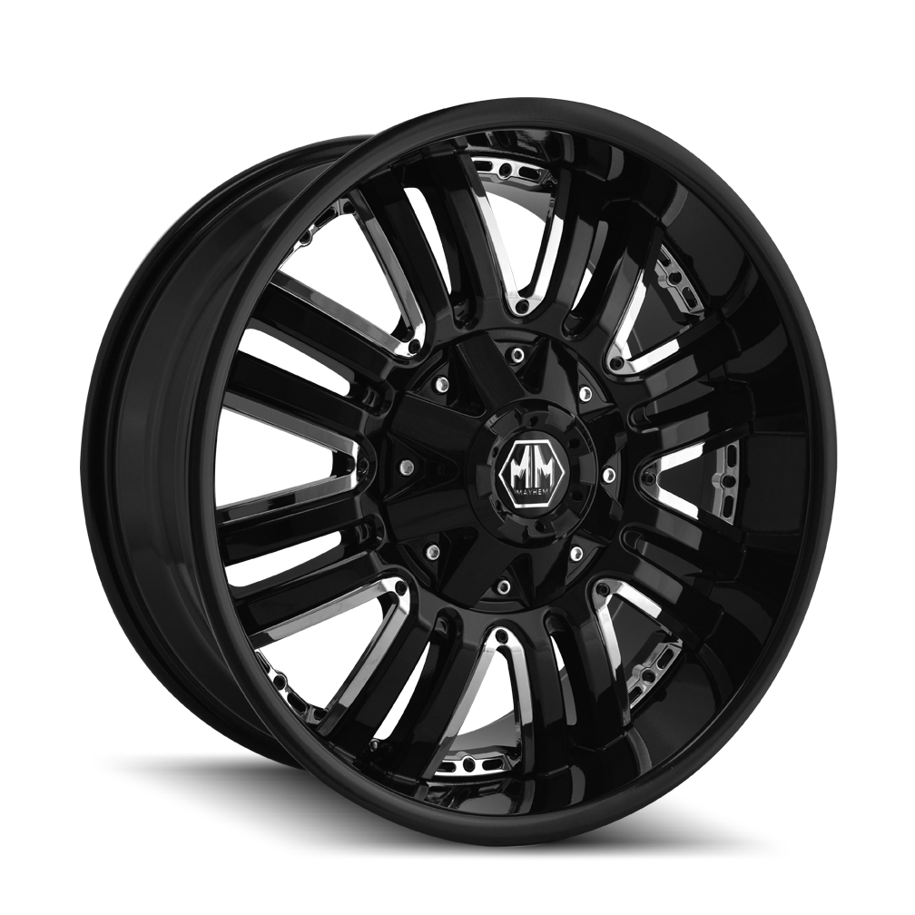Mayhem WHEELS MAYHEM ASSAULT 8070 BLACK 18X9 5-114.3/5-127 18MM 87MM - 8070-8956B18 - Mayhem
