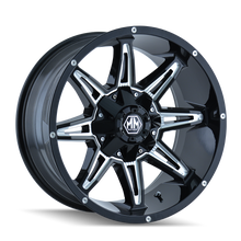 Load image into Gallery viewer, WARRIOR (8015) GLOSS BLACK MILLED