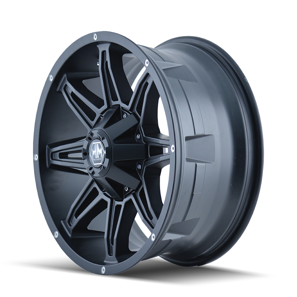 Mayhem WHEELS MAYHEM RAMPAGE 8090 MATTE BLACK 20X9 8-180 18MM 124.1MM - 8090-2978MB18 - Mayhem